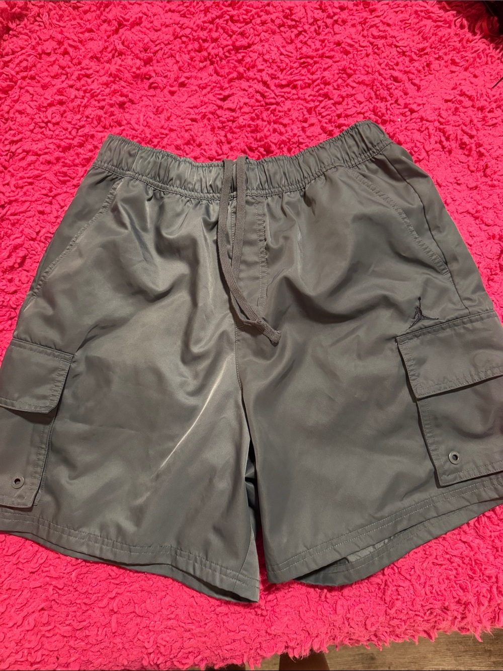 Jordan Utility Cargo Shorts in Gray